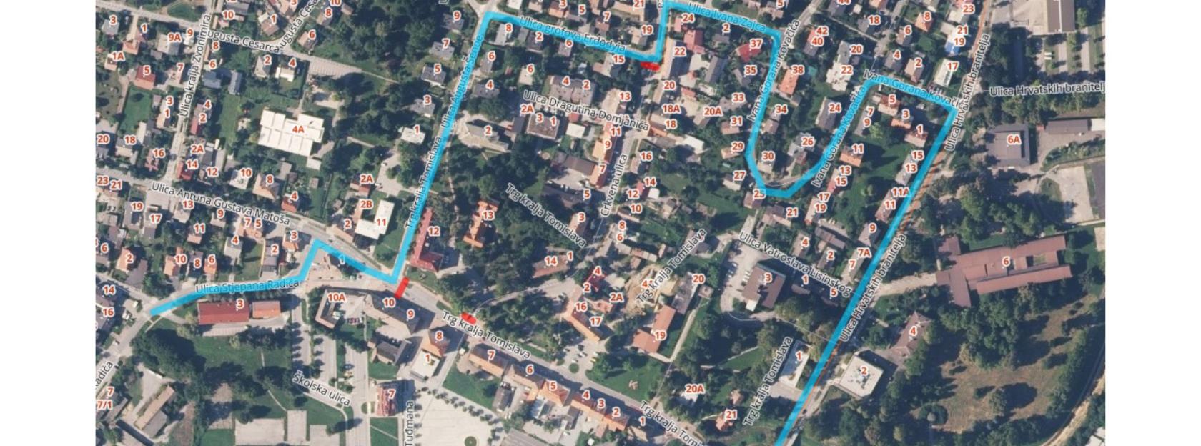 Privremena regulacija prometa zbog održavanja manifestacije „Ljetna razbibriga 2026.“