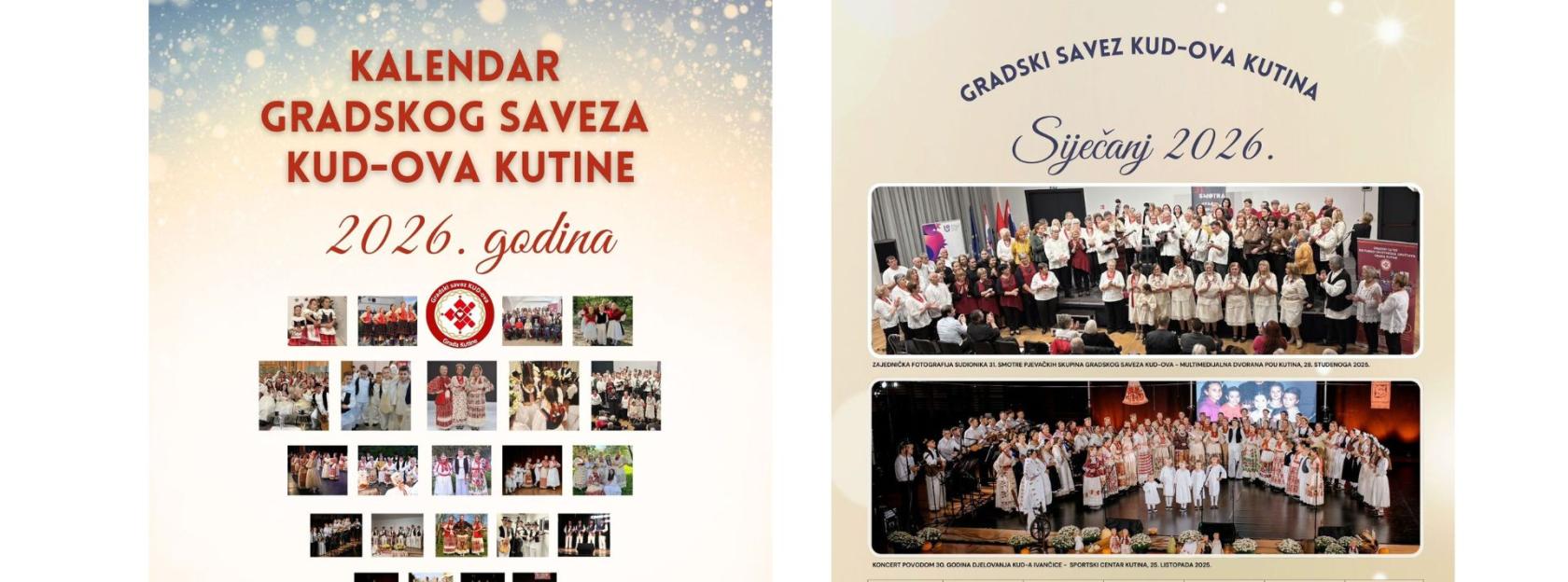 Kalendar tradicije – zajednički projekt kutinskih KUD-ova u službi očuvanja kulturne baštine