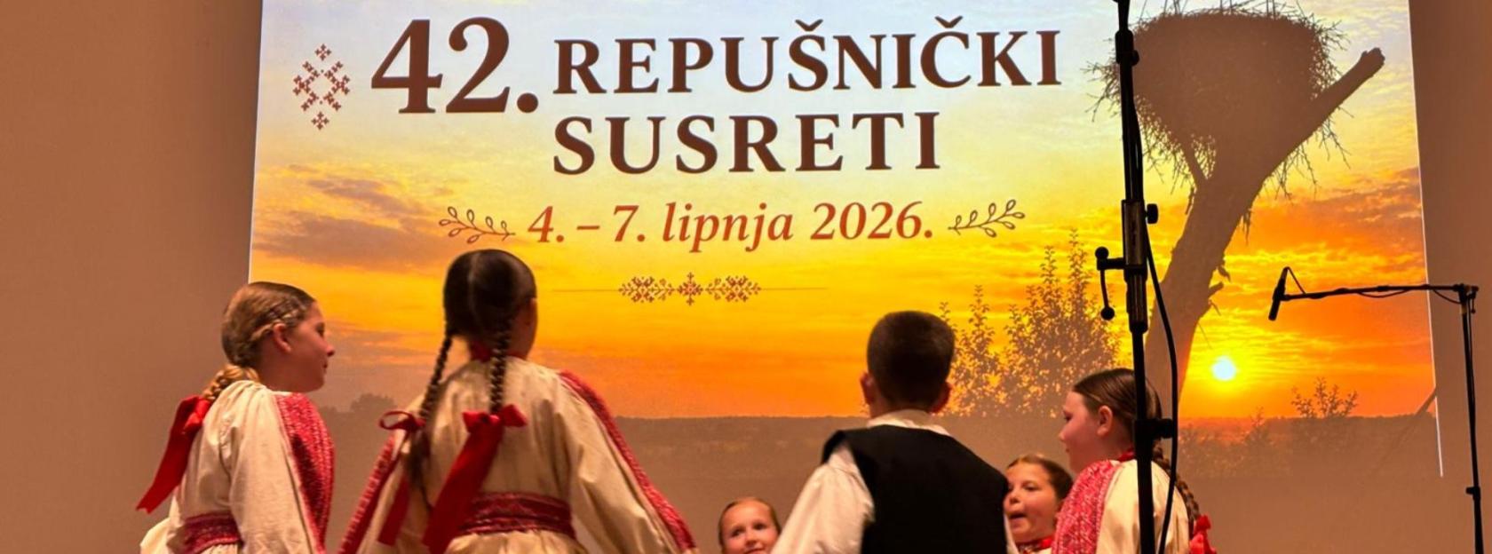 42. Repušnički susreti: četiri dana posvećena očuvanju tradicije i kulturne baštine