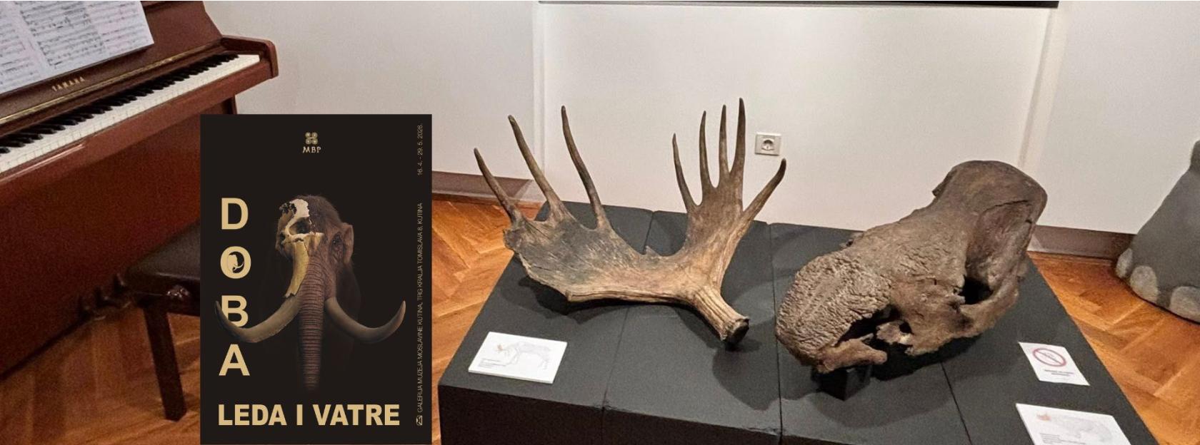 Otvorena izložba „Doba leda i vatre“ u Galeriji Muzeja Moslavine Kutina