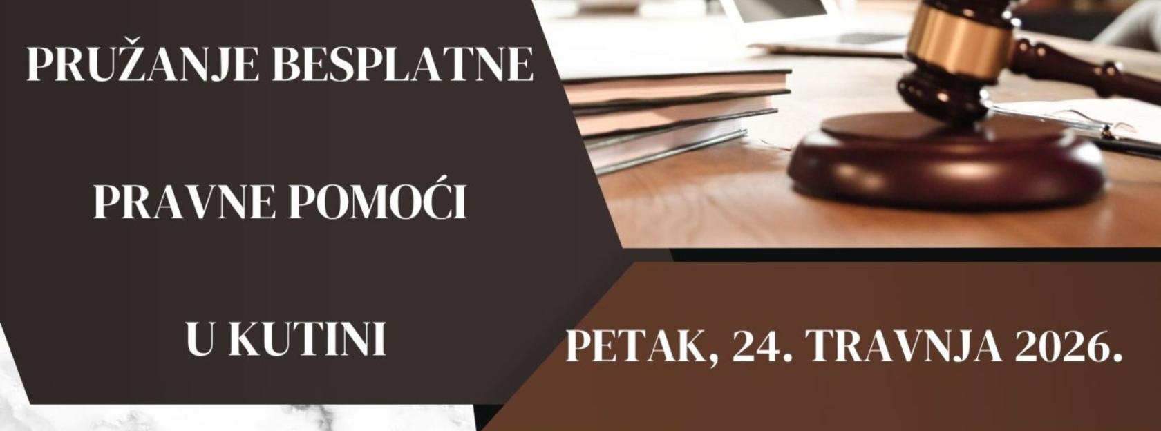 Besplatna pravna pomoć 24. travnja 2026.