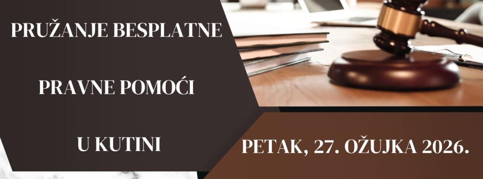Besplatna pravna pomoć u Kutini: Pravna klinika ponovno dostupna građanima
