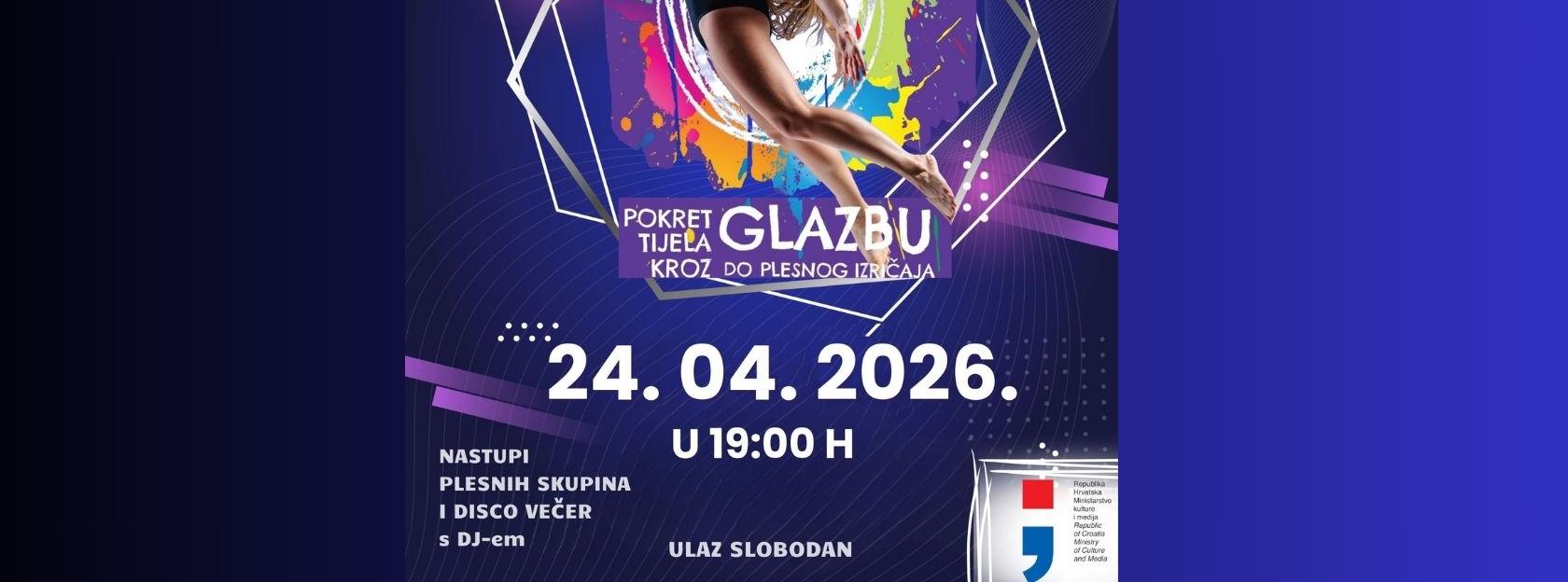 NAJAVA: Svjetski dan plesa u Kutini – otvoren poziv plesnim skupinama za sudjelovanje u programu „KT – Koraci tonova“