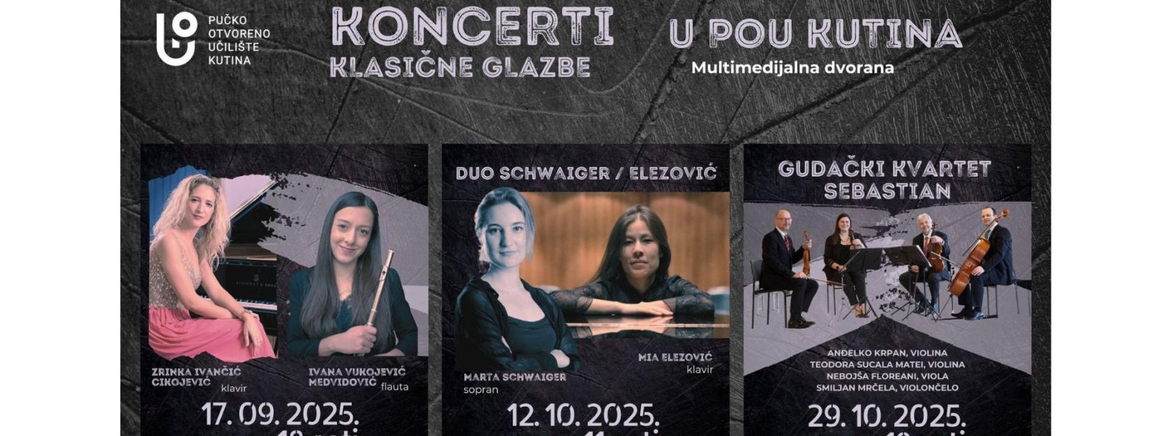 Kutina njeguje kulturu glazbe uživo: vrhunski umjetnici u Pučkom otvorenom učilištu uz potporu Ministarstva kulture i medija RH Kutina njeguje kulturu glazbe uživo: vrhunski umjetnici u Pučkom otvorenom učilištu uz potporu Ministarstva kulture i medija RH