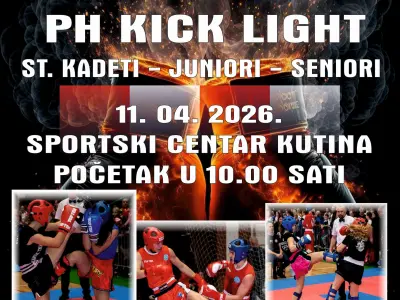 PLAKAT CEROVEC KICK BOXING 1. 4. 2026.