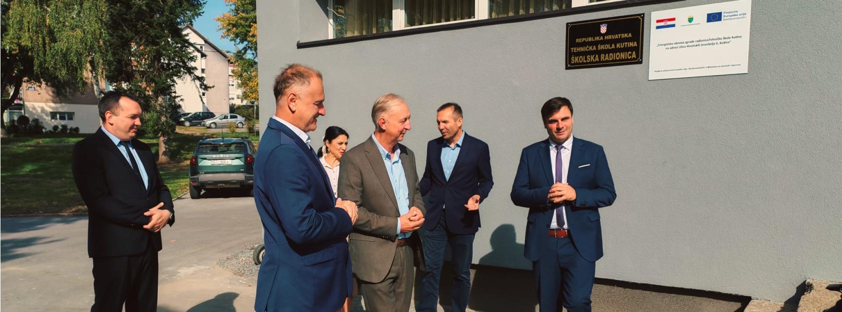 ZAVRŠENA ENERGETSKA OBNOVA TEHNIČKE ŠKOLE KUTINA – ULAGANJE VRIJEDNO GOTOVO 2 MILIJUNA EURA