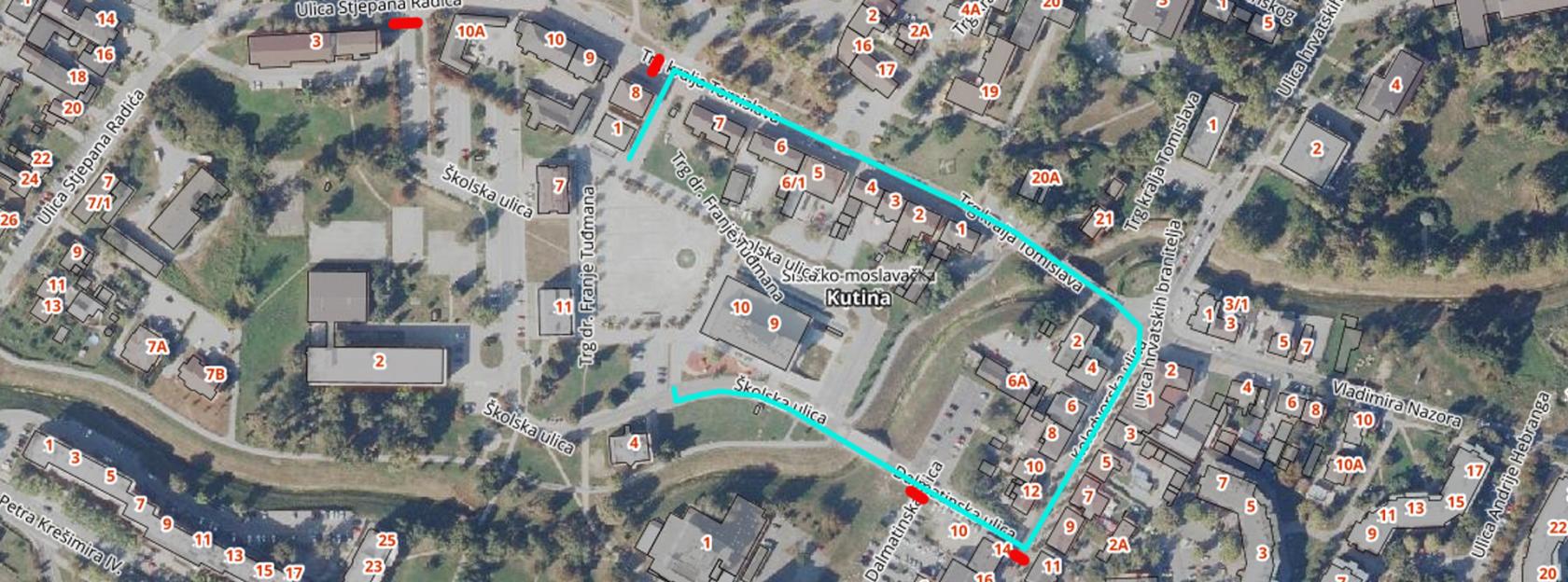 Obavijest o privremenom zatvaranju prometa - FAŠNIK U KUTINI