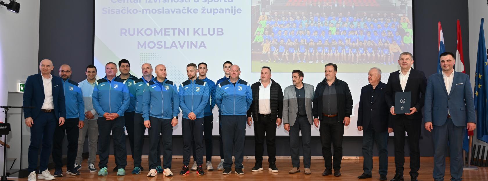 Kutinski sport potvrđuje kvalitetu: RK Moslavina i AK Moslavina među centrima izvrsnosti Sisačko-moslavačke županije