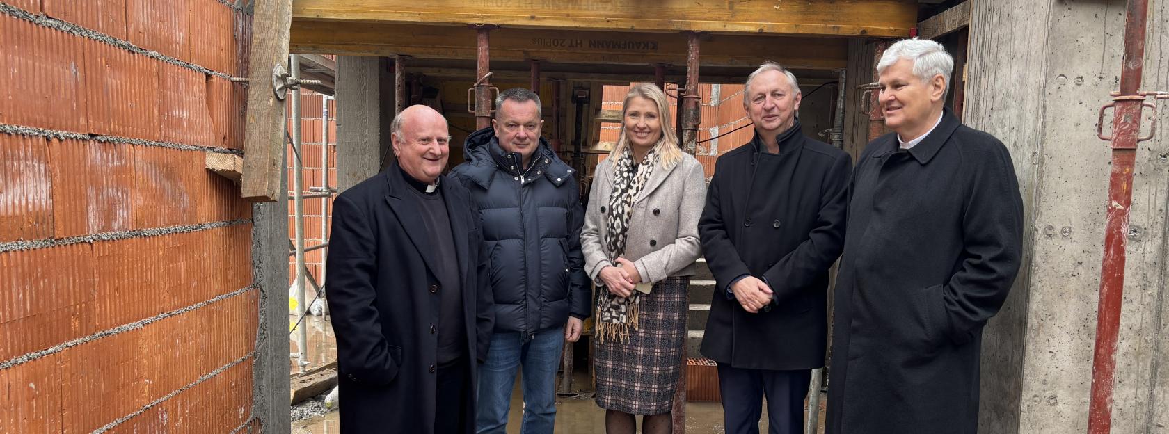 Napreduju radovi na Pastoralnom centru brata Ivana Bonifacija Pavletića: završava se prva konstruktivna faza gradnje