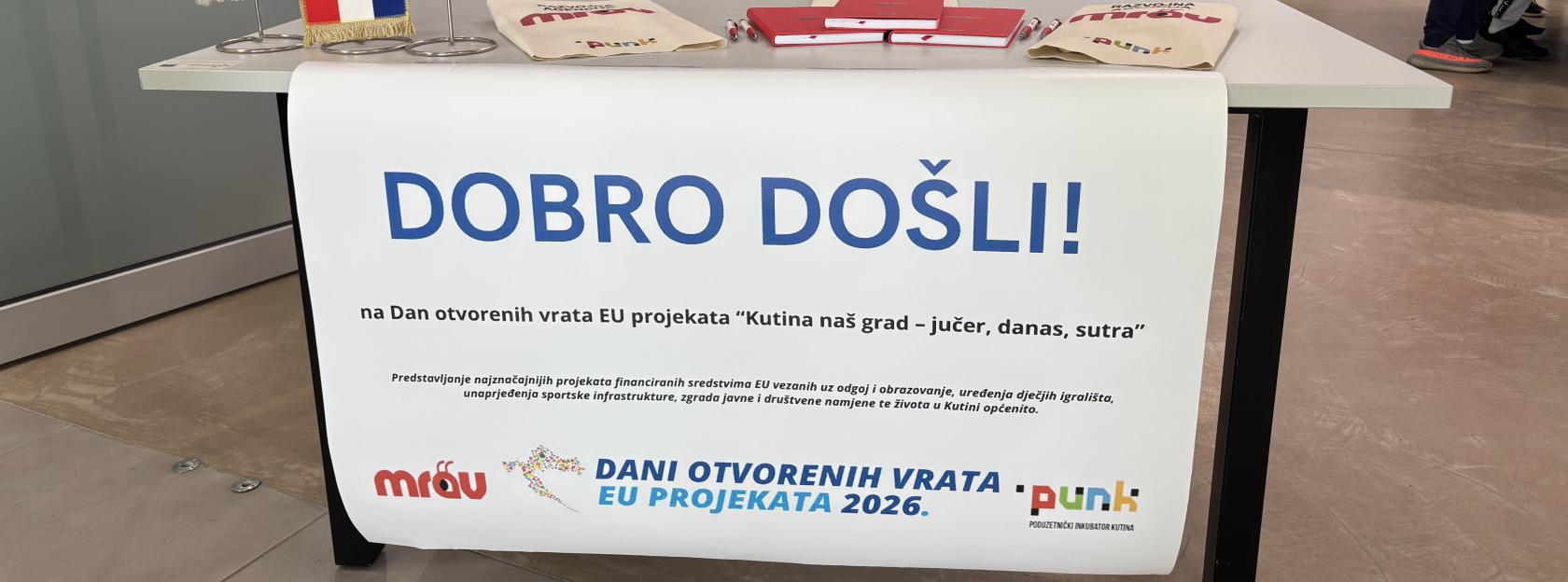 Dan otvorenih vrata EU projekata u Razvojnoj agenciji MRAV: predstavljeni projekti koji oblikuju budućnost Kutine