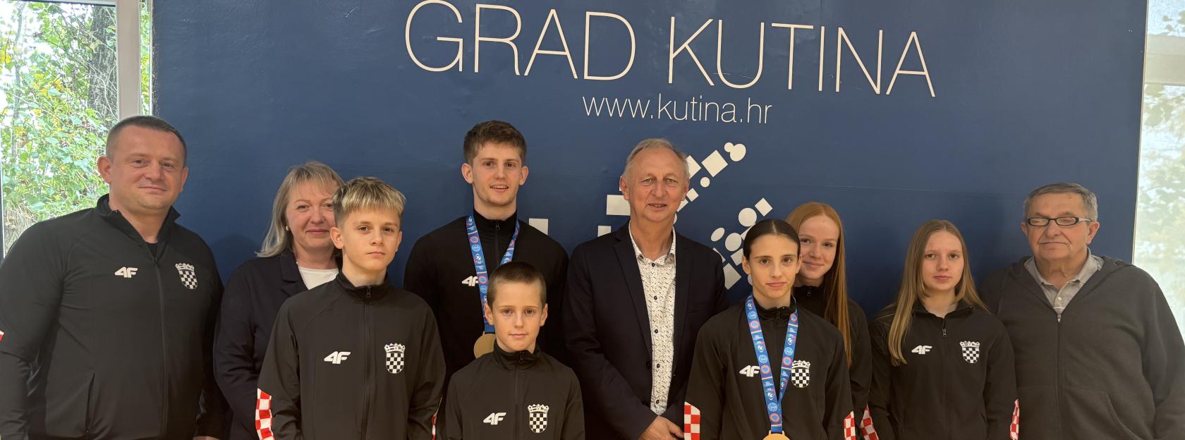 Prijem za članove Kickboxing kluba Kutina nakon uspjeha na Europskom prvenstvu