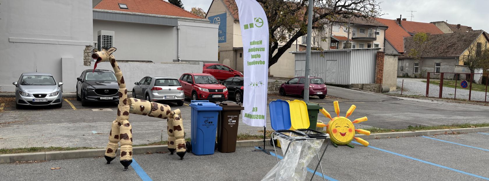 Djeca iz Dječjeg vrtića Kutina učila o pravilnom odvajanju otpada kroz prezentaciju mobilnog reciklažnog dvorišta Djeca iz Dječjeg vrtića Kutina učila o pravilnom odvajanju otpada kroz prezentaciju mobilnog reciklažnog dvorišta