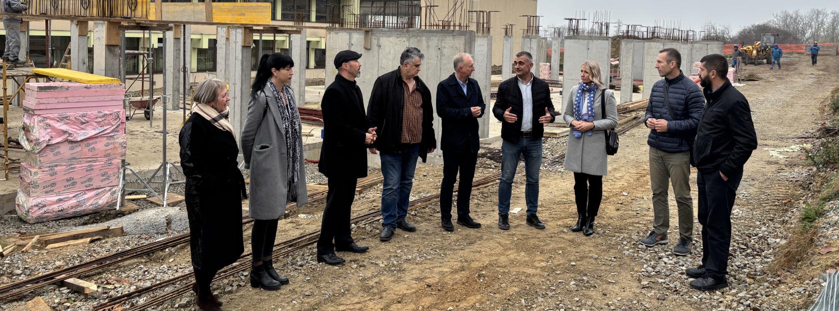 Obilazak radova na dogradnji OŠ Stjepana Kefelje – Strateško ulaganje u jednosmjensku nastavu i modernizaciju obrazovne infrastrukture