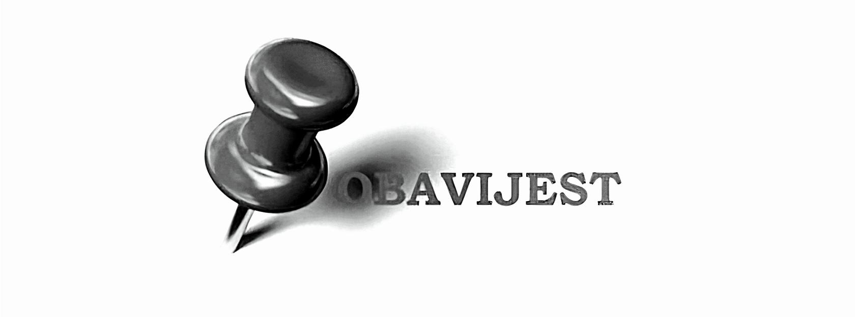 OBAVIJEST GRAĐANIMA - Pokazna vatrogasna vježba