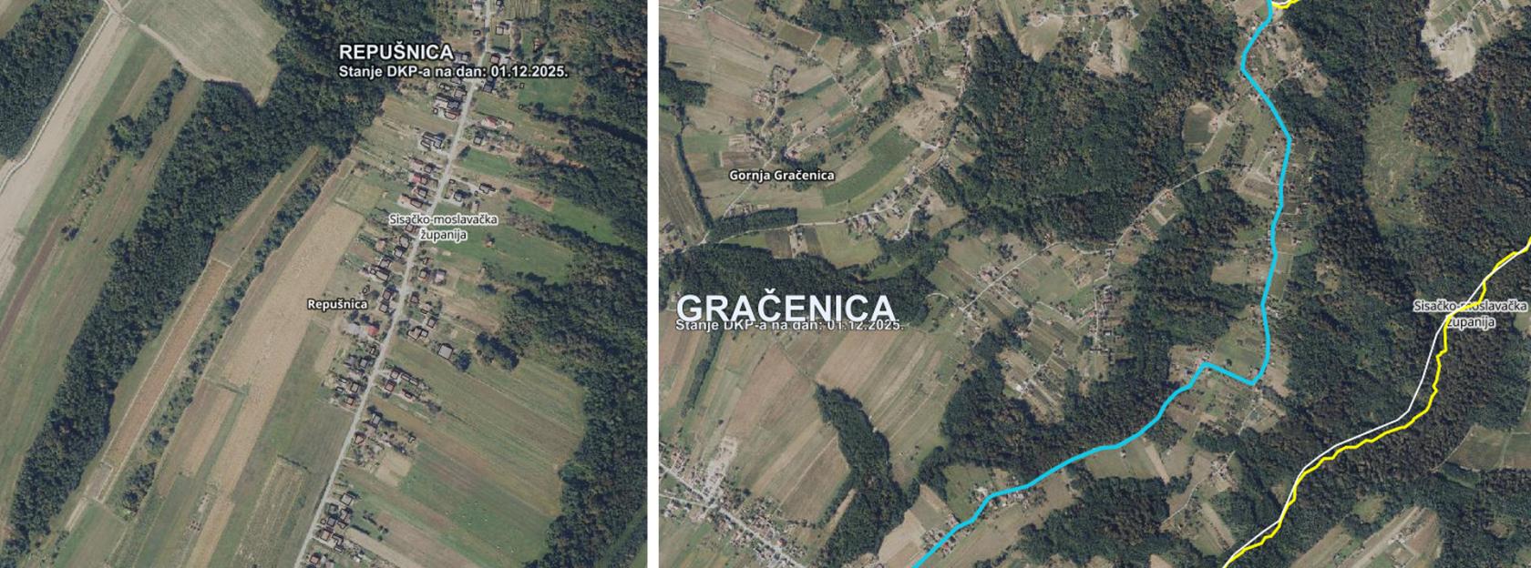 Obavijest o privremenom zatvaranju prometa - Dio Vinogradske ulice u Repušnici