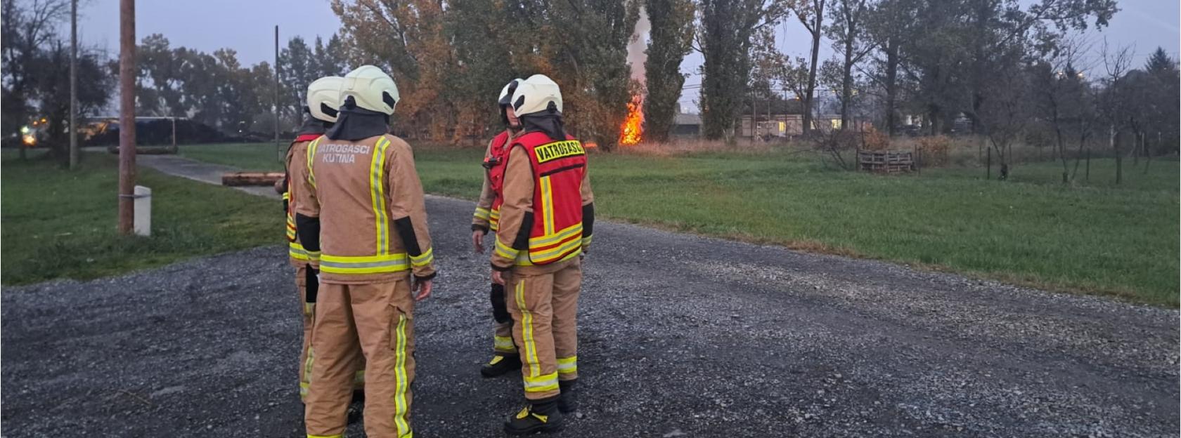Održana velika vježba civilne zaštite 'Bajer 24' za provjeru spremnosti i koordinacije hitnih službi Grada Kutine