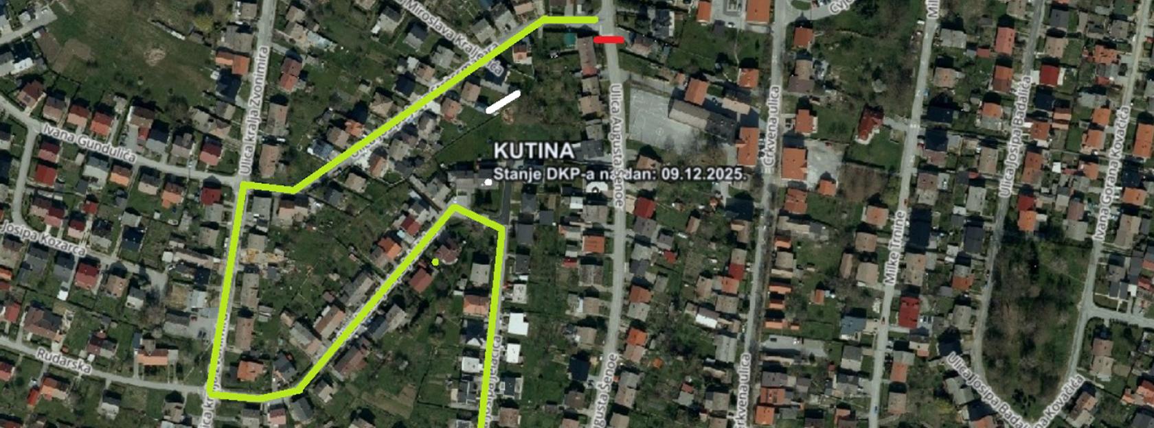 OBAVIJEST O PRIVREMENOM ZATVARANJU ZA PROMET –     DIO ULICE A.ŠENOE